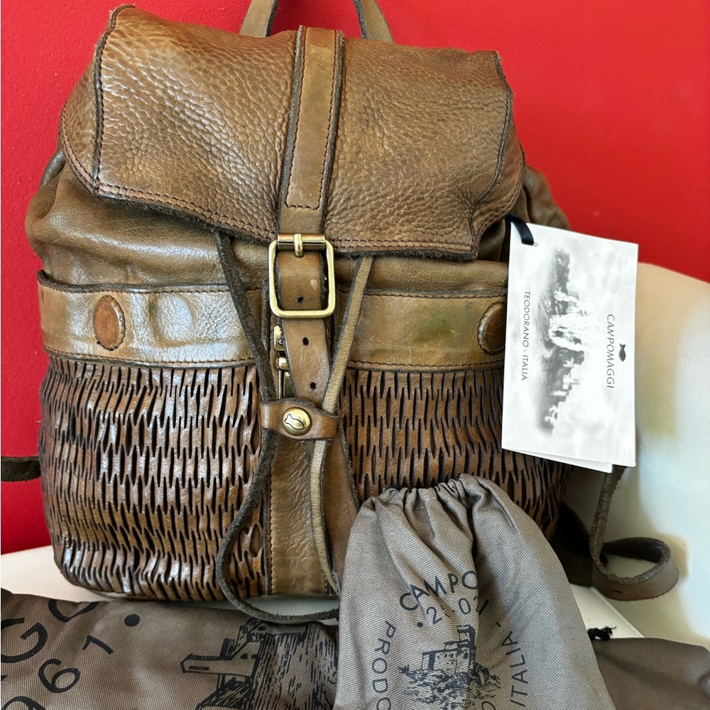 Campomaggi Backpack Bag New with Tags